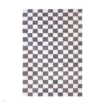 Snug Checks Lilac Rug-Melrose-Rug Love - The Most Loved Rug Store